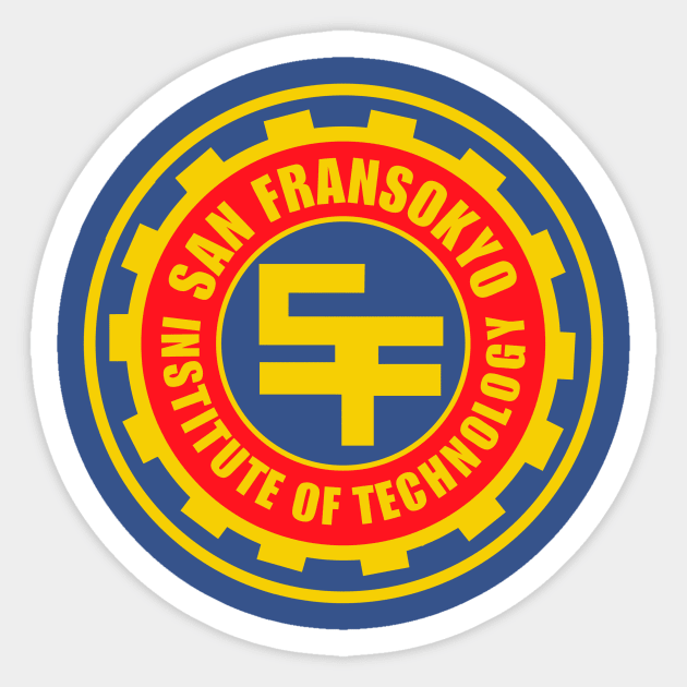 San Fransokyo Sticker by Beavergeek